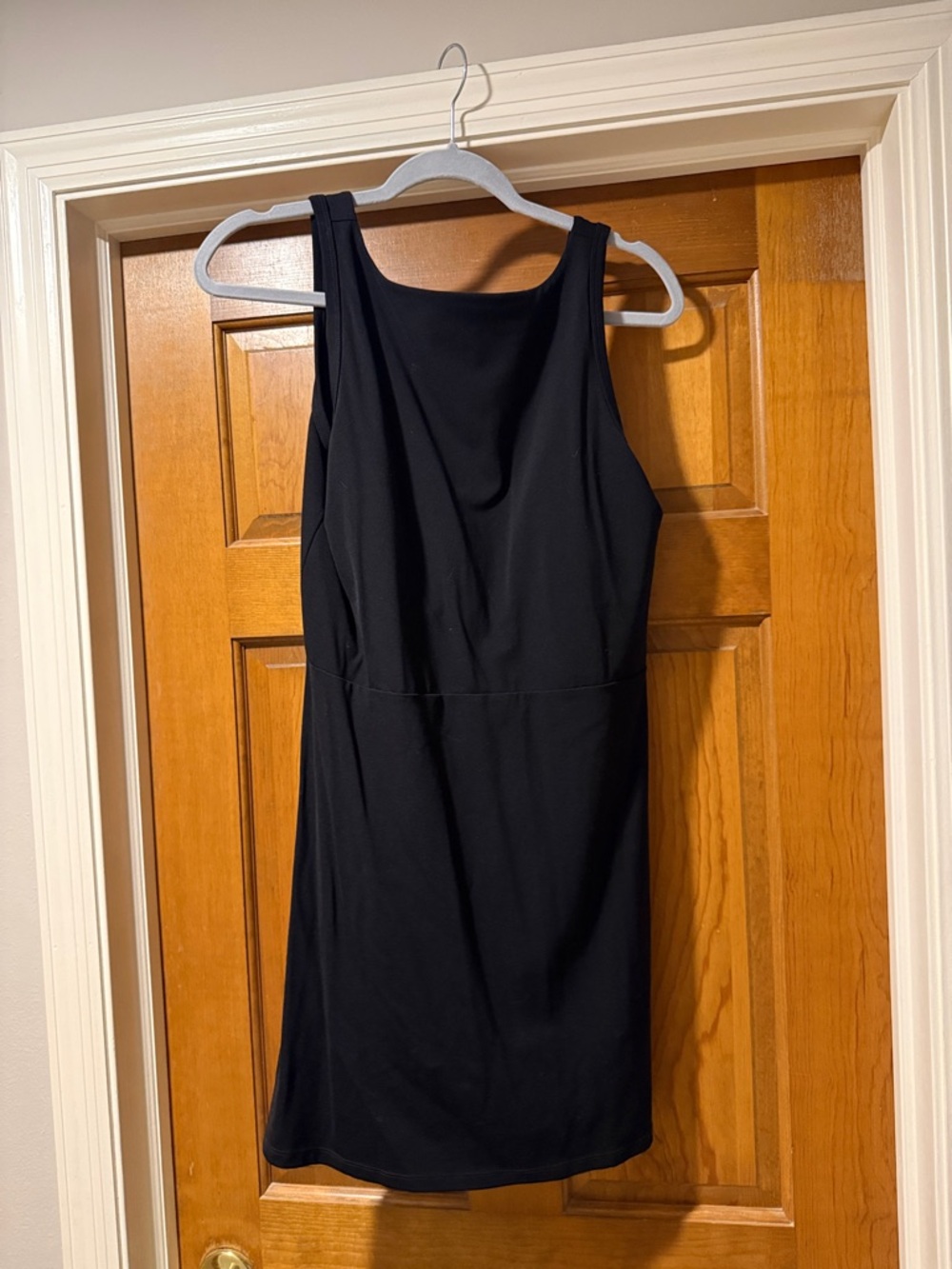 Old Navy Black Sleeveless Active Dress with Built in Bra and Bodysuit
